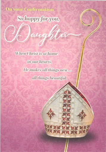 Picture of DAUGHTER CONFIRMATION CARD